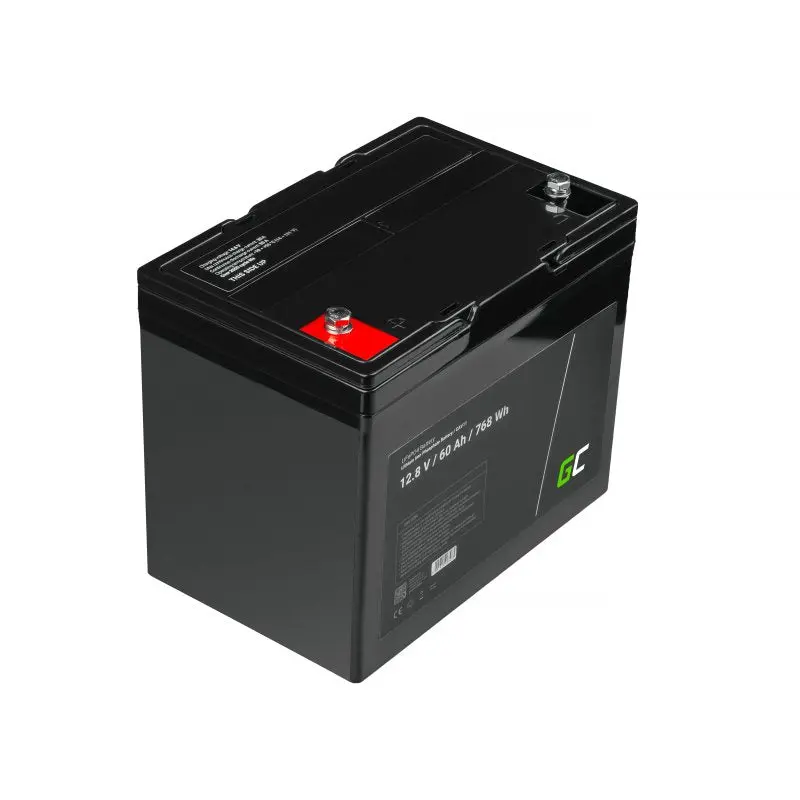 [CAV11] LiFePO4 BATTERIA 12.8V 60Ah 768Wh LFP al litio 12V BMS per Impianto Fotovoltaico Barca a motore Campeggio Sedia a Rotelle Auto elettriche