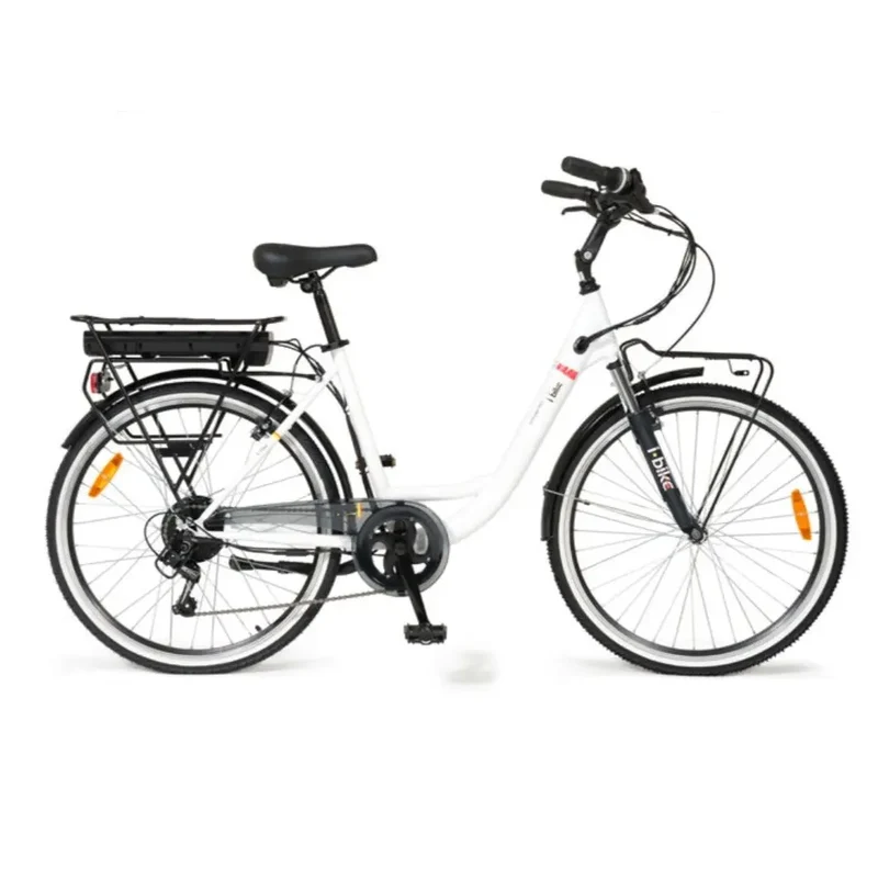 Bicicletta Elettrica CITY EASY COMFORT 36 V - 7,8 Ah - 280 Wh - litio | 250WATT | 45 km di autonomia | 3 Livelli di assistenza | RUOTE 26'