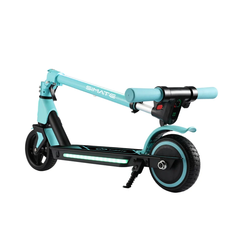 SIMATE S2 Pro 6.5" Kid's Foldable Electric Scooter 130W Motor 21.6V 2.5Ah Battery