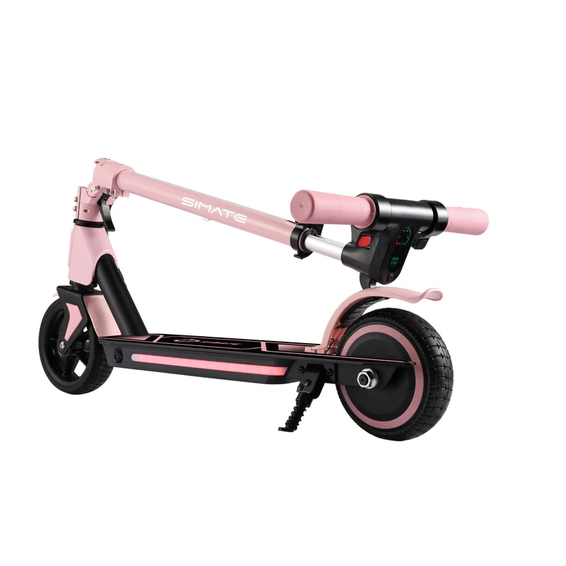 SIMATE S2 Pro 6.5" Kid's Foldable Electric Scooter 130W Motor 21.6V 2.5Ah Battery