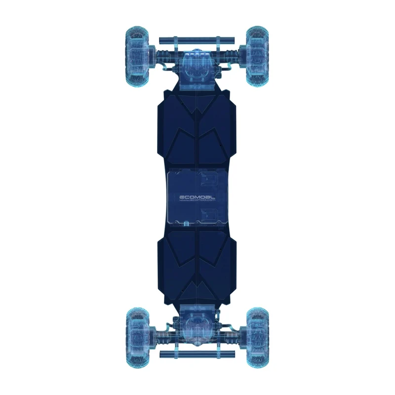 ECOMOBL Telum BA 4WD Electric Skateboard 4*3750W 24Ah Battery