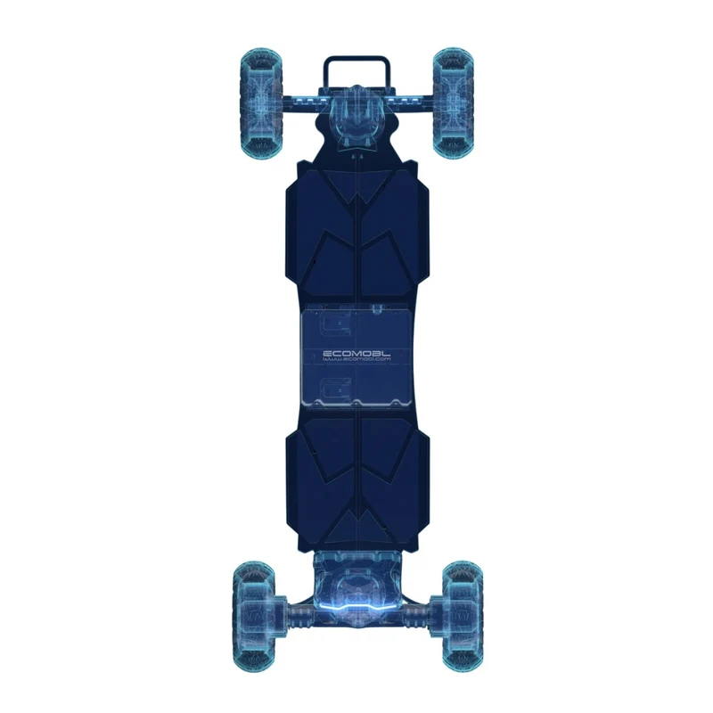 ECOMOBL Telum 2WD Electric Skateboard 2*3800W 16Ah Battery