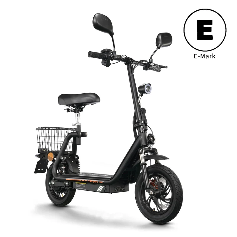 TWOFISH M5 Pro-E 12" Seated E-Scooter 500W Motor 48V 13Ah Battery (EU)