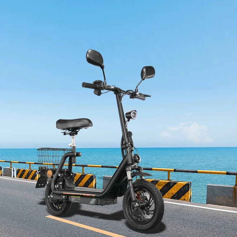 TWOFISH M5 Pro-E 12" Seated E-Scooter 500W Motor 48V 13Ah Battery (EU)