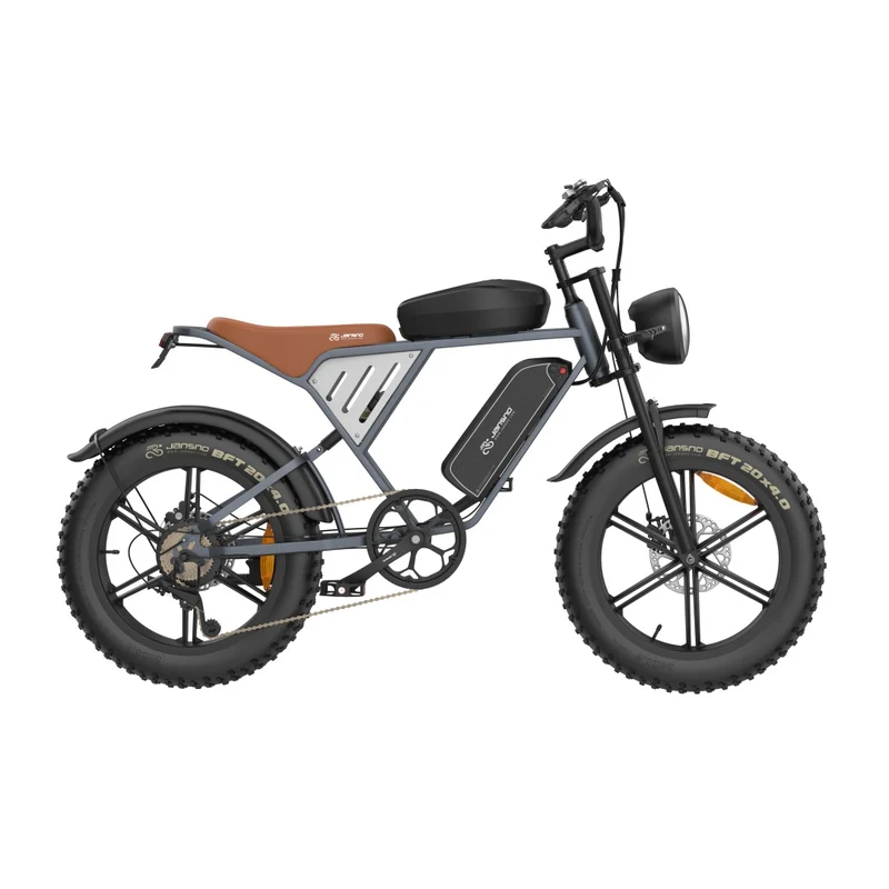 JANSNO X70GM 20" Fat Tires Electric Bikes 750W Motor 48V 14Ah+20Ah Dual Battery (US Version )
