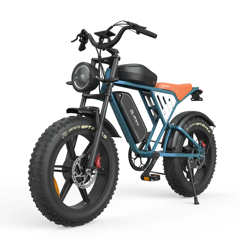 JANSNO X70 Pro 20" Off Road Electric Bike Peak 1500W Motor 48V 37Ah Battery