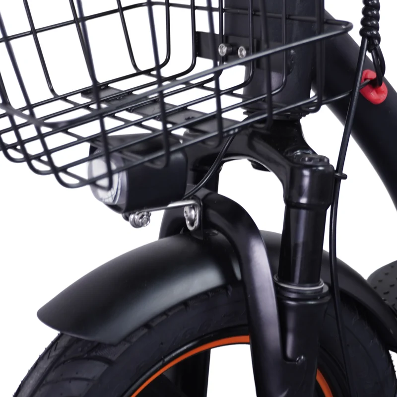 GELEIPU C14 14"Electric Scooter 500W Motor 48V 17.5Ah Seat and Cargo Carrier