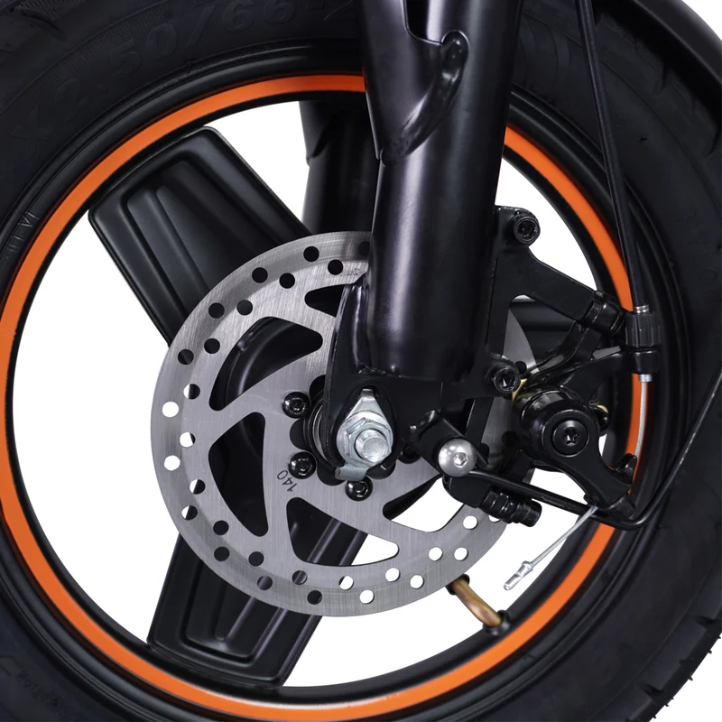 GELEIPU C14 14"Electric Scooter 500W Motor 48V 17.5Ah Seat and Cargo Carrier