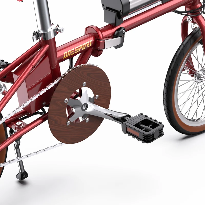 ONESPORT OT02 16" Folding Electric Bike 250W Motor 36V 5.2Ah Battery