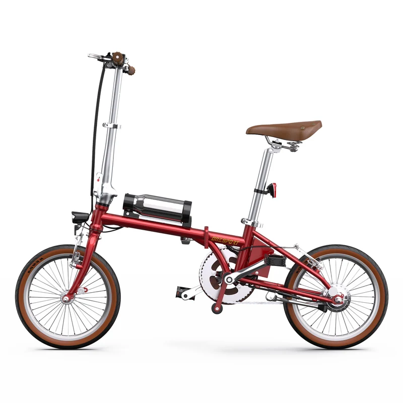 ONESPORT OT02 16" Folding Electric Bike 250W Motor 36V 5.2Ah Battery