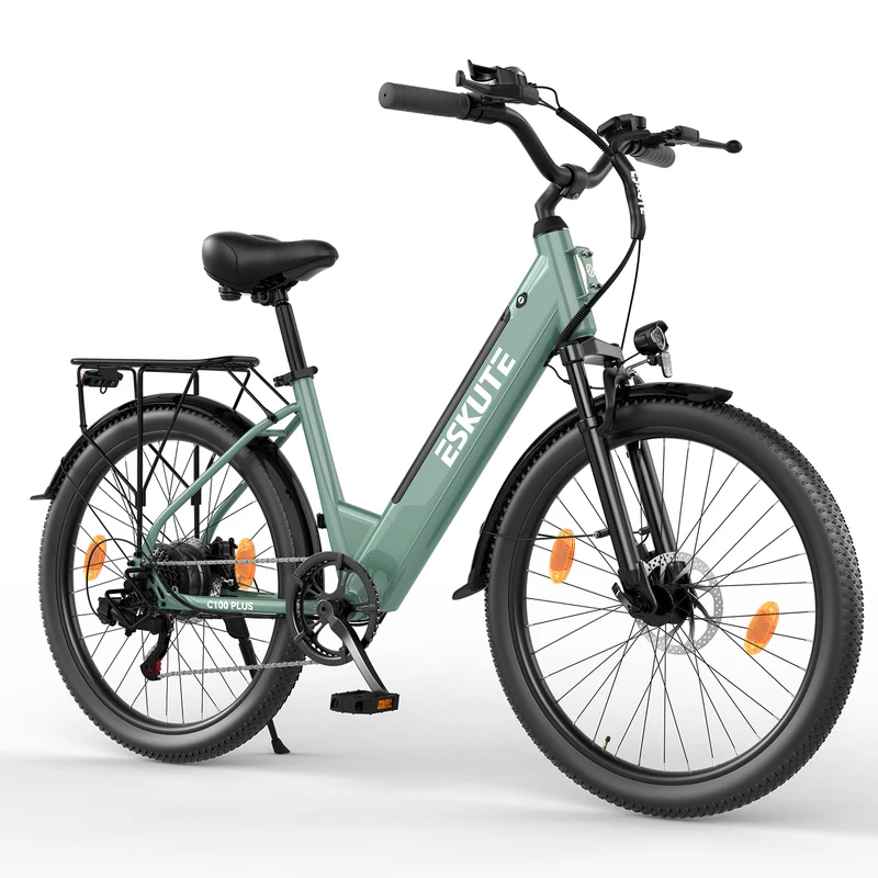 ESKUTE C100 Plus 26" Commuter Electric Bike 250W Motor 36V 13Ah Battery