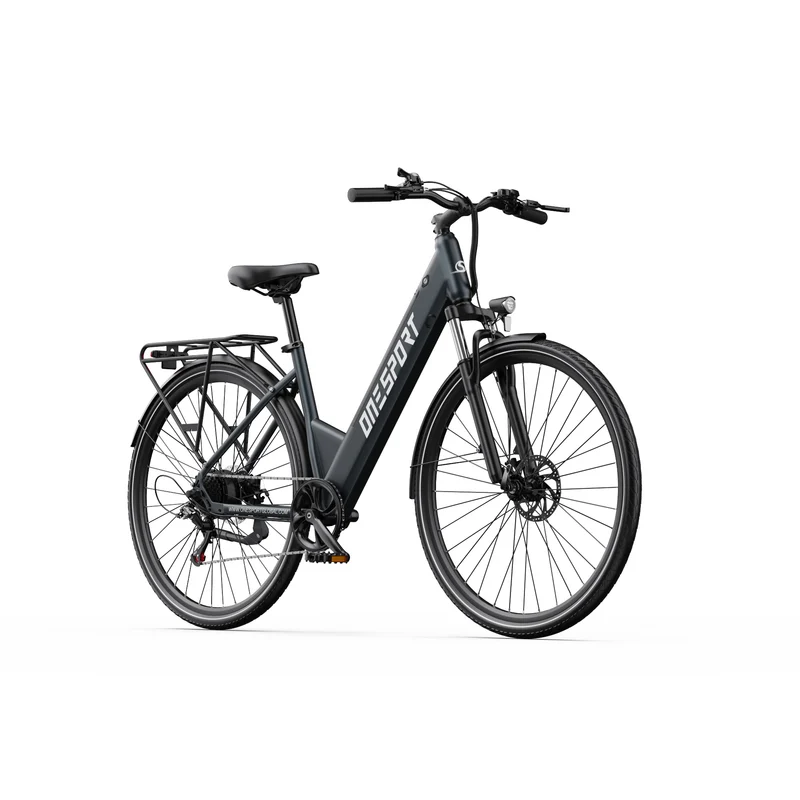 ONESPORT OT12 27.5" City Electric Bike 250W Motor 36V 13Ah Battery Support App