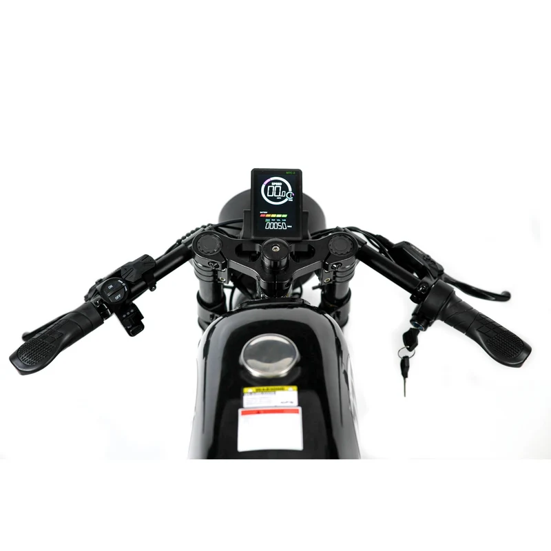 GLEERIDE MIX 66 20" Retro Moped Style Electric Bike 1200W Peak Motors 48V 16Ah Battery