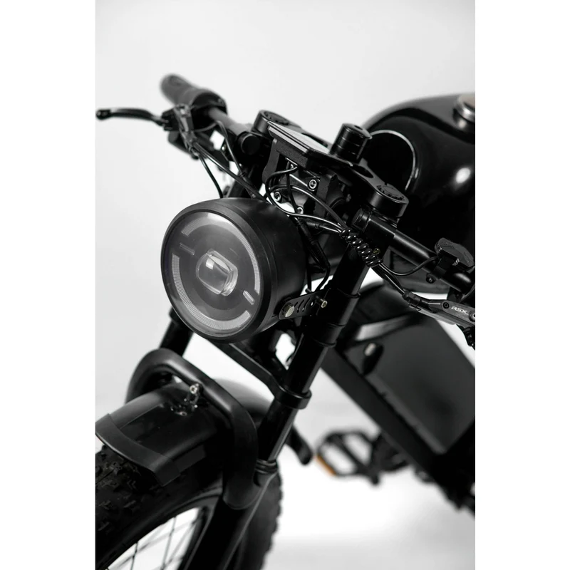 GLEERIDE MIX 66 20" Retro Moped Style Electric Bike 1200W Peak Motors 48V 16Ah Battery