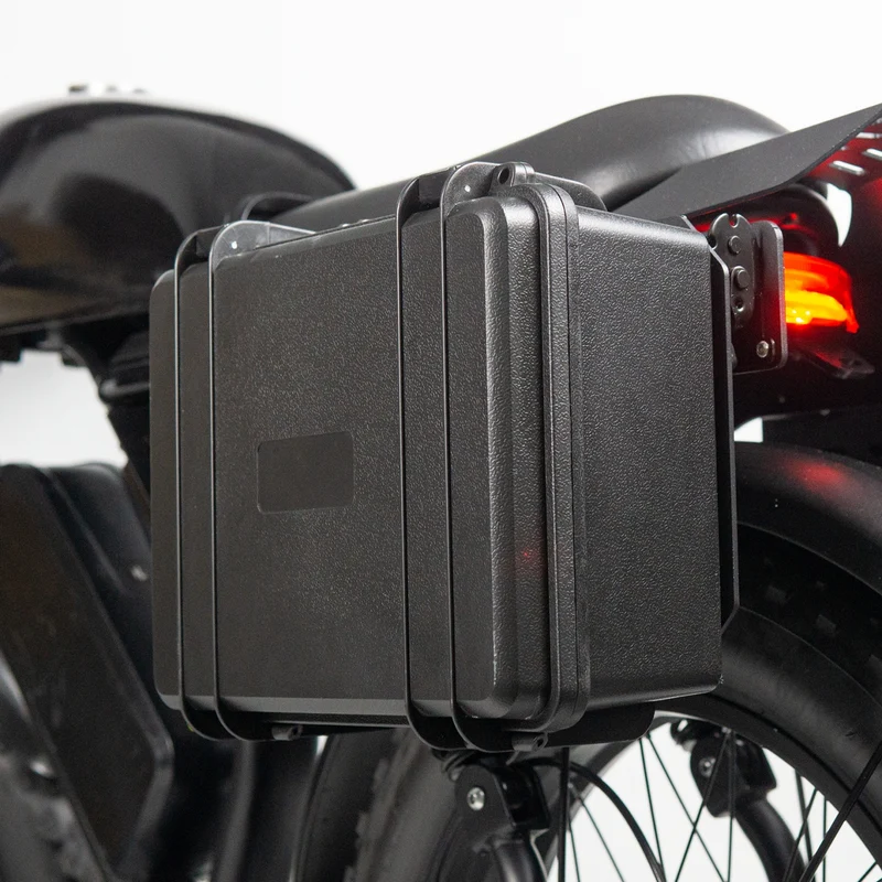 GLEERIDE MIX 66 20" Retro Moped Style Electric Bike 1200W Peak Motors 48V 16Ah Battery