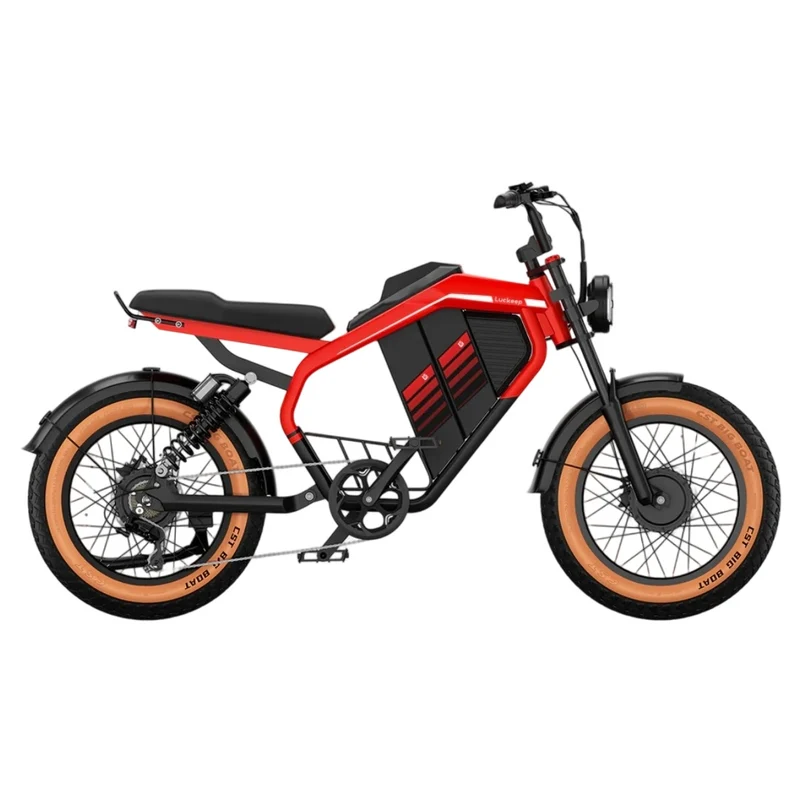 LUCKEEP M5 Ultra 20" Off Road Electric Bike 2*1000W Dual Motors 52V 40Ah Battery(US Version)