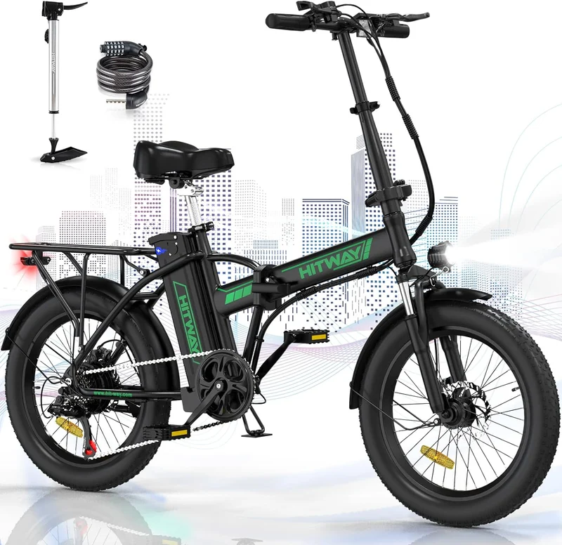 Hitway Fat Tyre Electric Bike