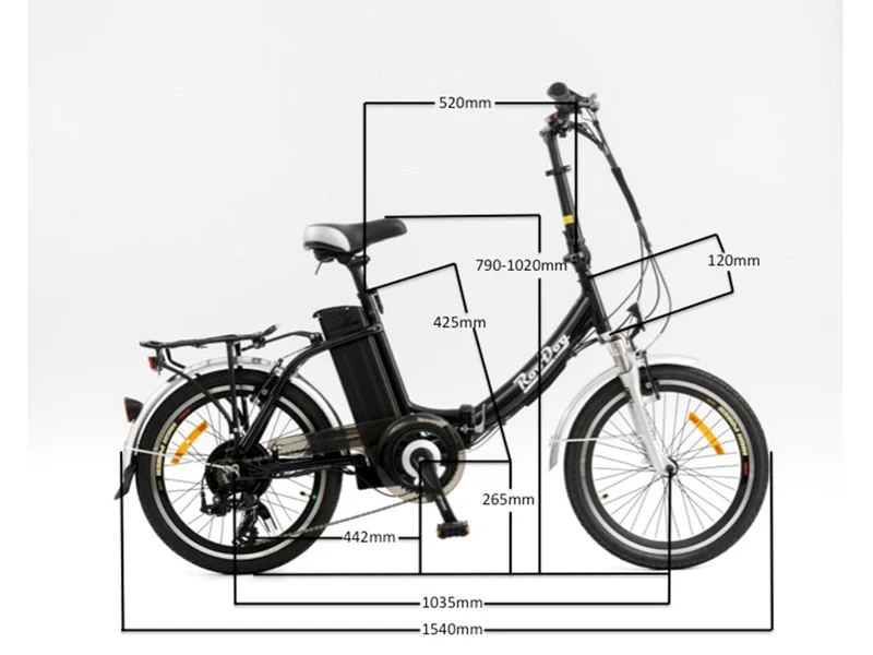 Roodog Bliss Folding Electric Bike