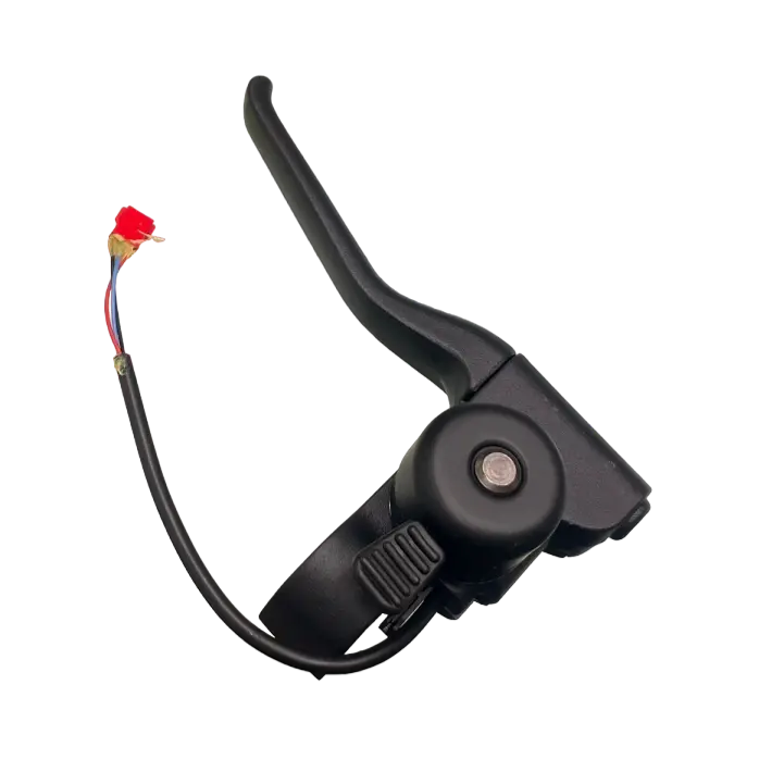 LEVA DEL FRENO + CAMPANELLO per Monopattino Elettrico Argento Active EVO (pezzo n° 8 dell'esploso manubrio)
