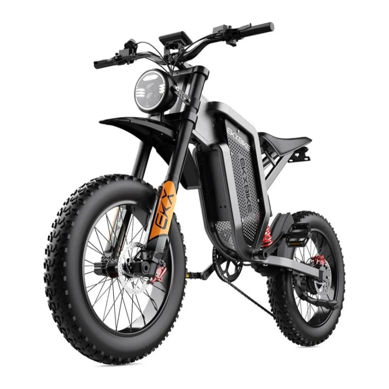 EKXBIKE X21 20" Off Road Electric Bike 2000W Motor 48V 35Ah Battery