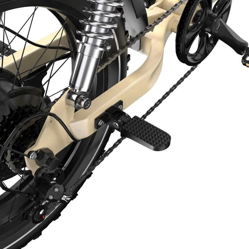 ONESPORT W77 20" Retro Electric Bike 500W Motor 48V 18Ah Battery