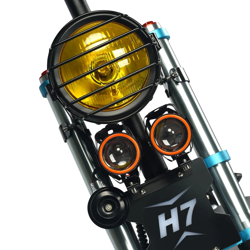 GLEERIDE H7 11" Off-Road Electric Scooter 3000W*2 Dual Motor 60V 30Ah LG Battery