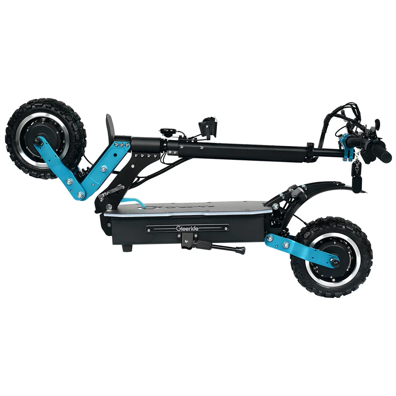GLEERIDE H5 11" Off-Road Electric Scooter 3000W*2 Dual Motor 60V 30Ah LG Battery