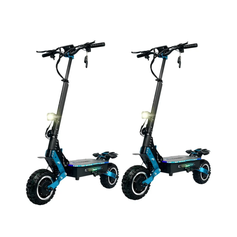GLEERIDE H5 11" Off-Road Electric Scooter 3000W*2 Dual Motor 60V 30Ah LG Battery