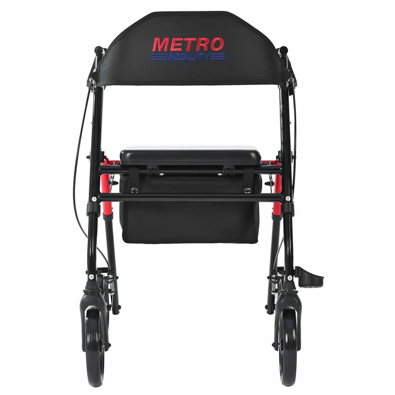 METRO MOBILITY M934-1 4-Wheel Rollator Walker with Seat & Basket