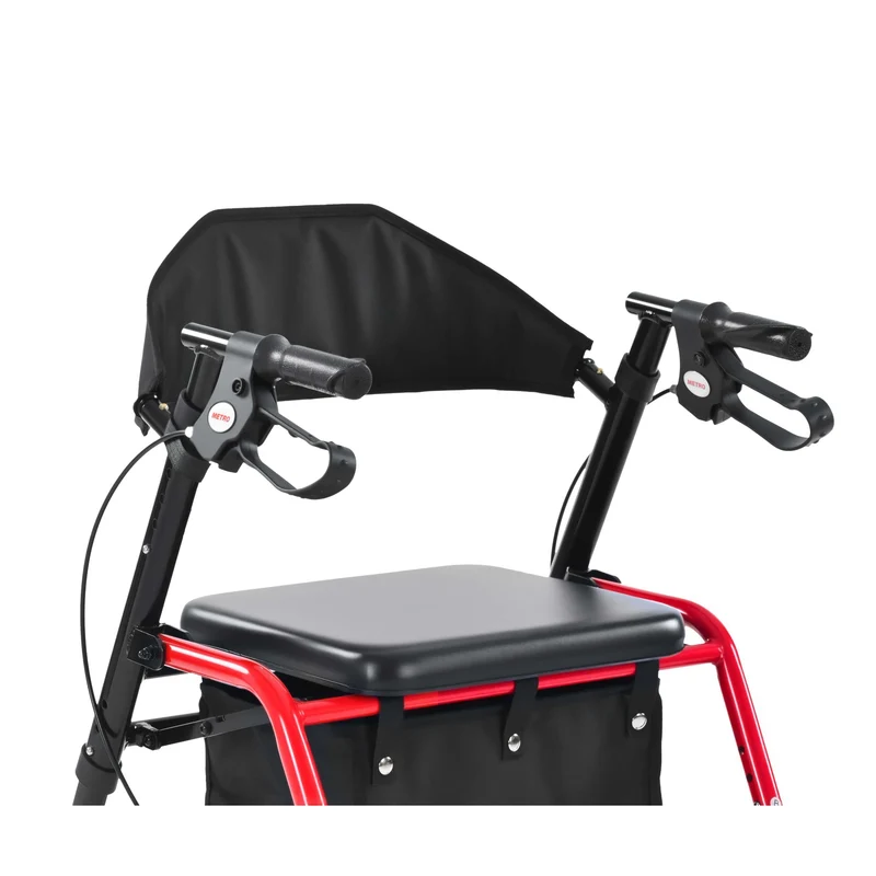 METRO MOBILITY M934-1 4-Wheel Rollator Walker with Seat & Basket