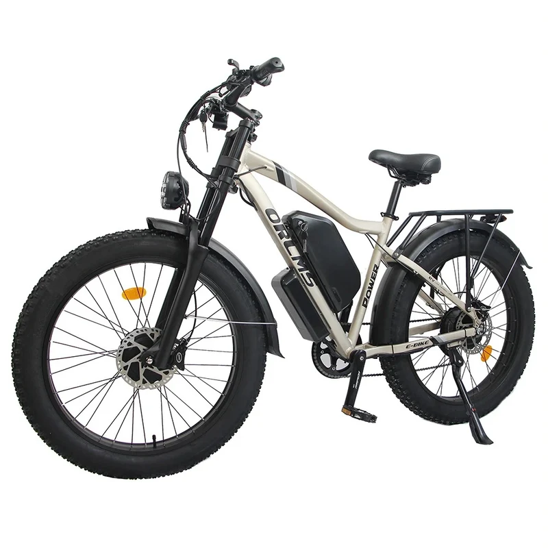 ORLMS MX500 26" Fat Tire Mountain Electric Bike 2000W Dual Motor 52V 25Ah Battery (EU Version)