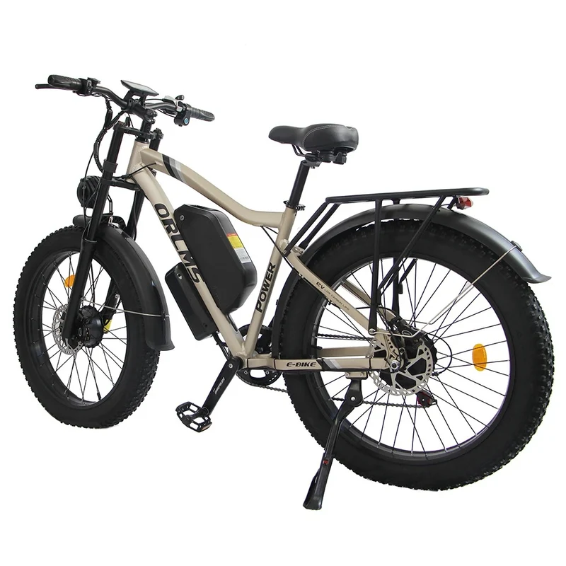 ORLMS MX500 26" Fat Tire Mountain Electric Bike 2000W Dual Motor 52V 25Ah Battery (EU Version)