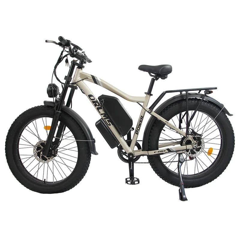 ORLMS MX500 26" Fat Tire Mountain Electric Bike 2000W Dual Motor 52V 25Ah Battery (EU Version)