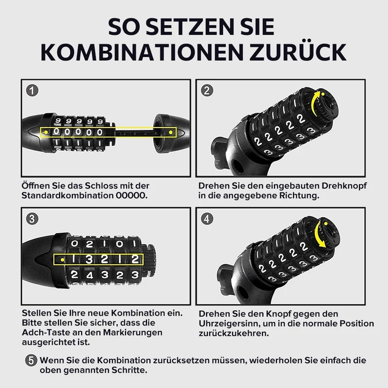Diebstahlsicherung für E Scooter