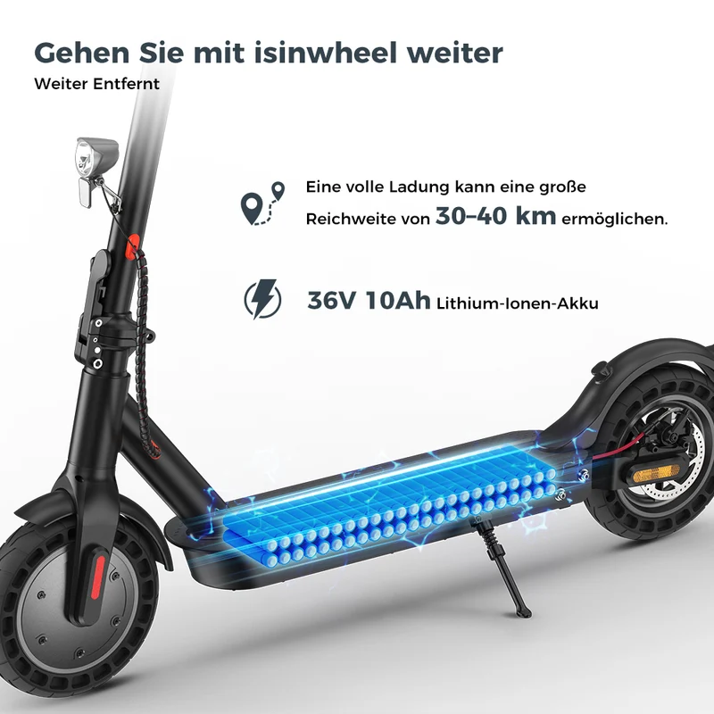 E9TMAX E-Scooter Mit Federung
