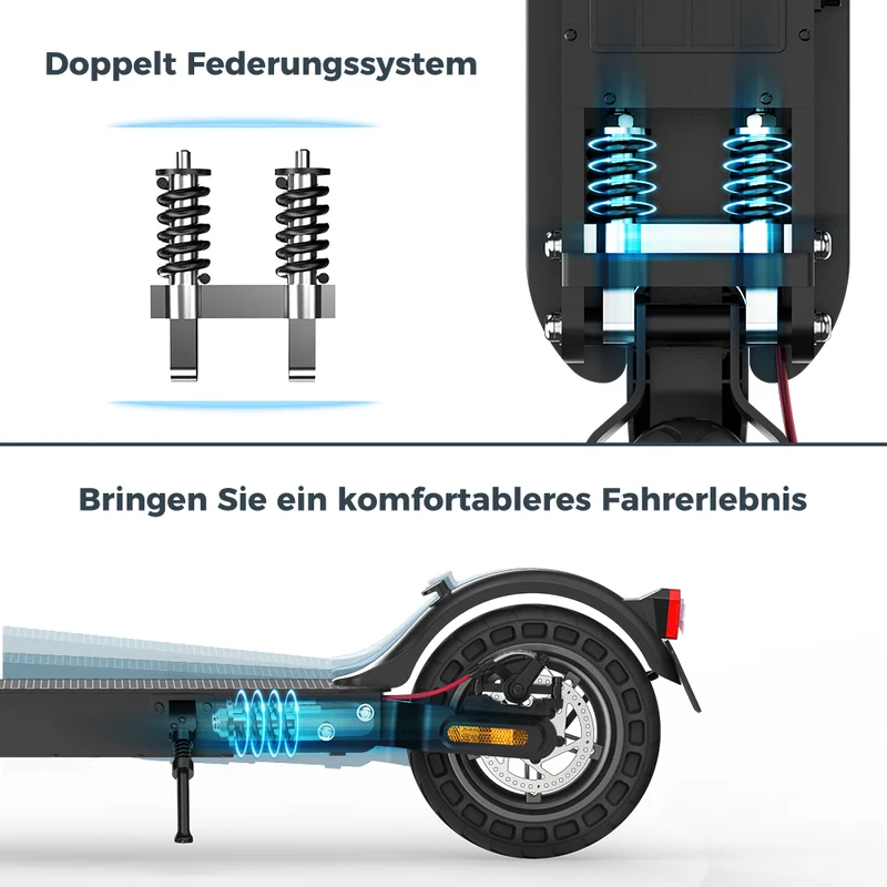 E9MAX E-Scooter Mit Strassenzulassung 500W