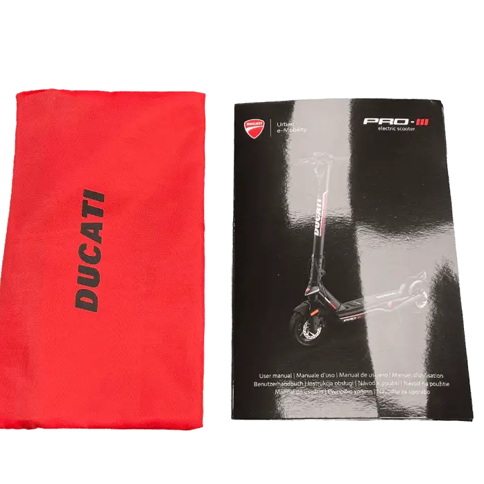 BORSA SET CON ATTREZZI MANUTENZIONE per monopattino elettrico DUCATI PRO 3