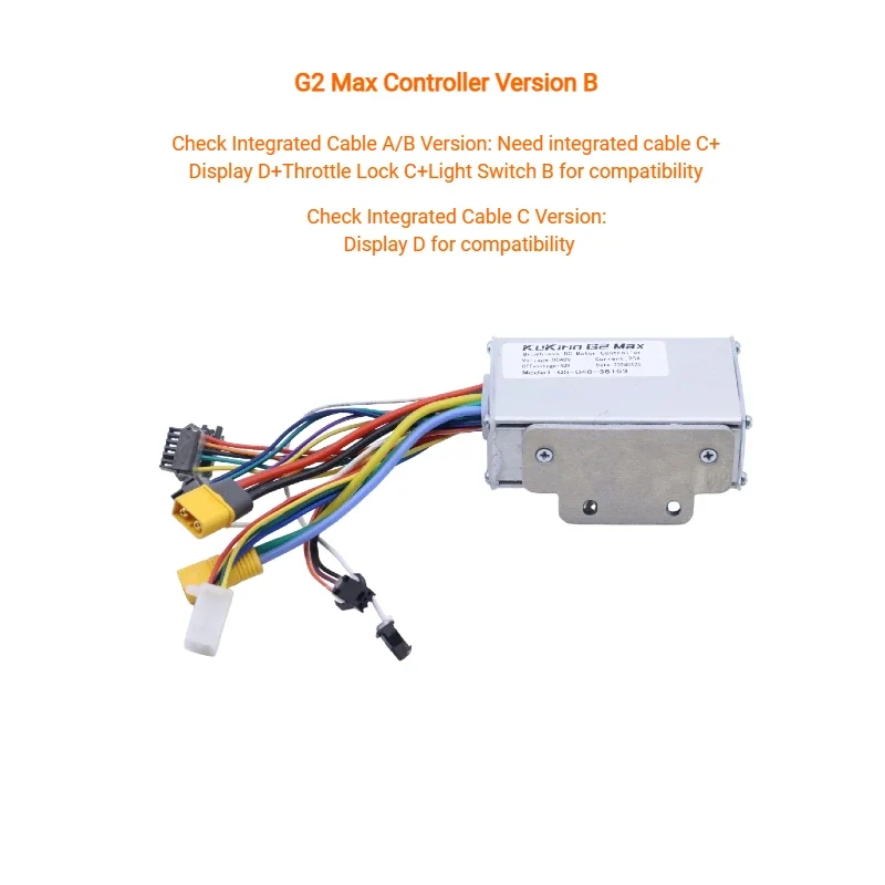 Kukirin Monopattino elettrico G2 Max Controller versione B