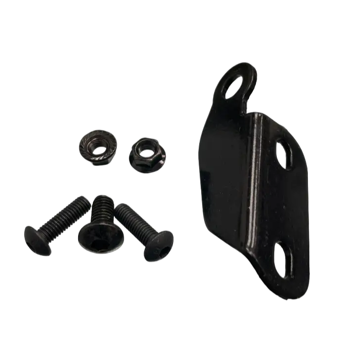 SUPPORTO POGGIAPIEDI IN PLASTICA (SX+DX) PARTE ANTERIORE PEDANA per monopattino elettrico DUCATI Scrambler CROSS-E
