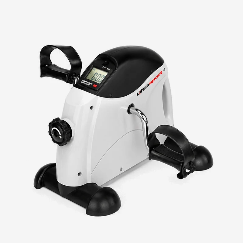 Bicicletta da poltrona Ultrasport - Mini cyclette per braccia e gambe - Bicicletta da scrivania