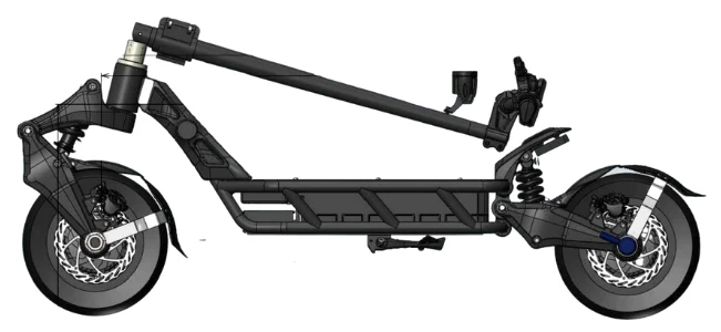 Nami Blast Max 40ah Electric Scooter