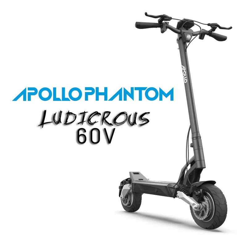 Apollo Phantom Ludicrous 60v Electric Scooter