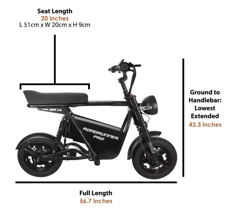 EMove RoadRunner Pro Seated Electric Scooter