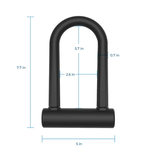 Heavy Duty Security U Cable Lock (Gift)