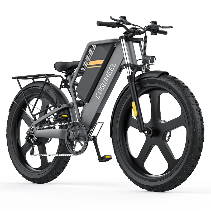COSWHEEL T26 26" All-Terrain Electric Bike Peak 1500W Motor 48V 25Ah Battery