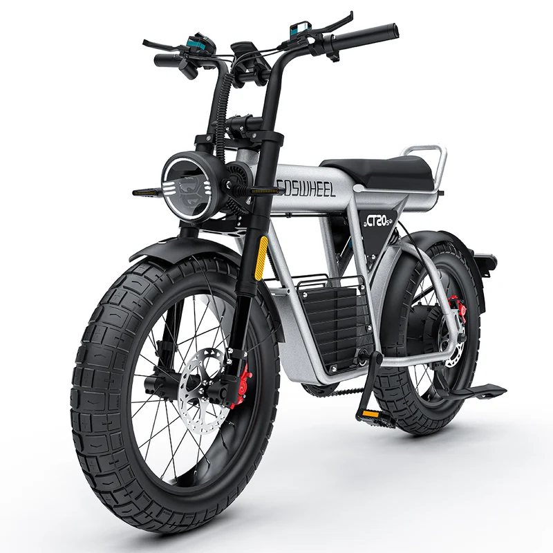 COSWHEEL CT20S 20" Off Road Electric Bike 1500W Motor 60V 27.5Ah Battery