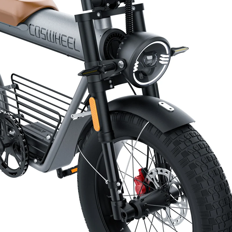 COSWHEEL CT20 20" Off Road Electric Bike 1000W Motor 48V 25Ah Battery