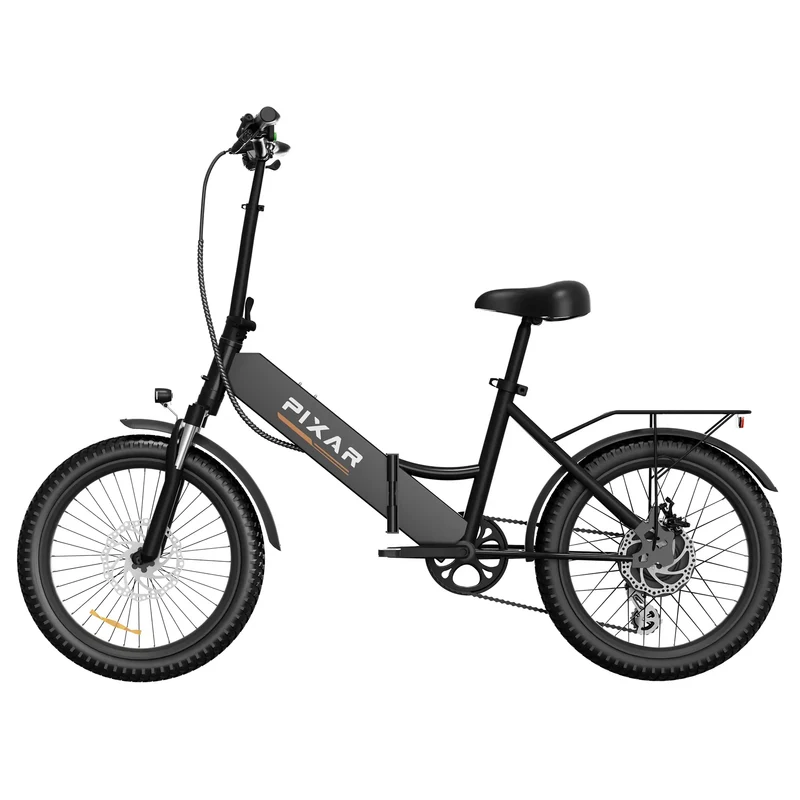 PIXAR Rusher 20" City Electric Bike 250W Motor 36V 12.8Ah Battery