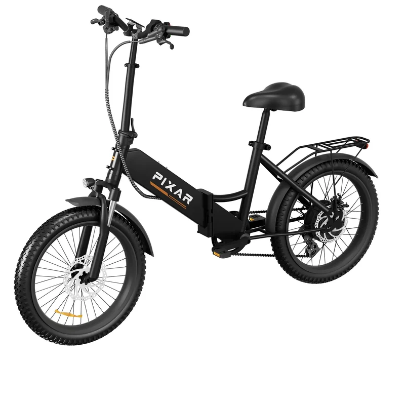PIXAR Rusher 20" City Electric Bike 250W Motor 36V 12.8Ah Battery