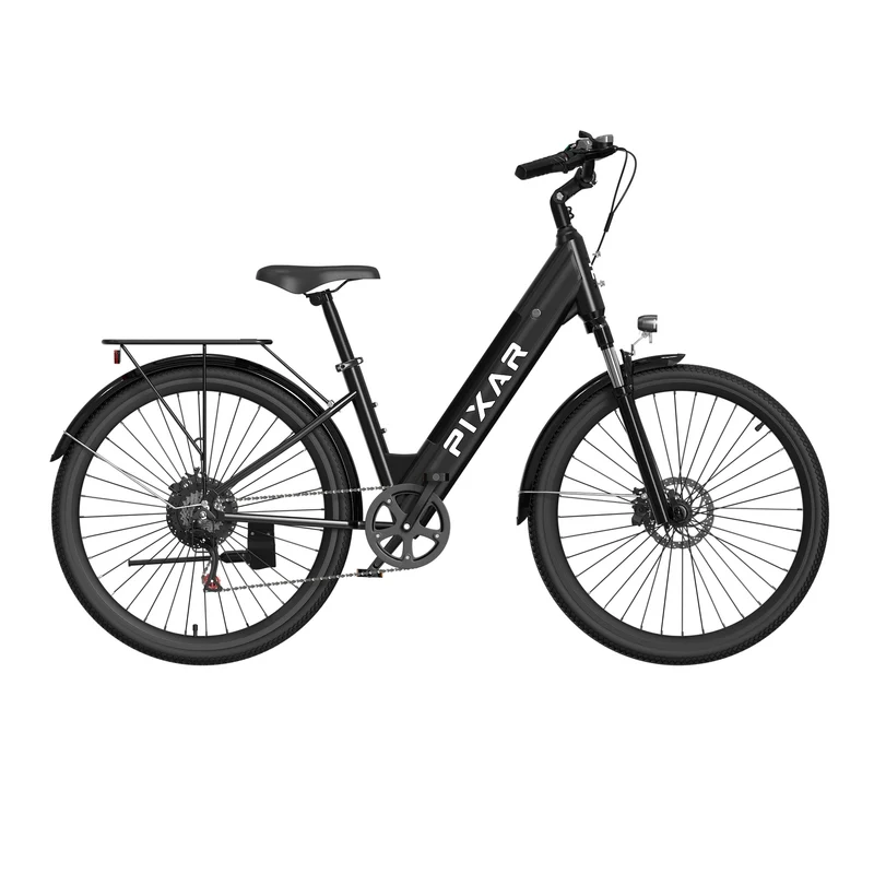 PIXAR Cruiser 27.5" City Electric Bike 250W Motor 36V 12.8Ah Battery
